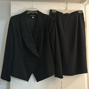 NWT Vintage Lord & Taylor Richard Elias Suit Jacket and Skirt Set! Size 8